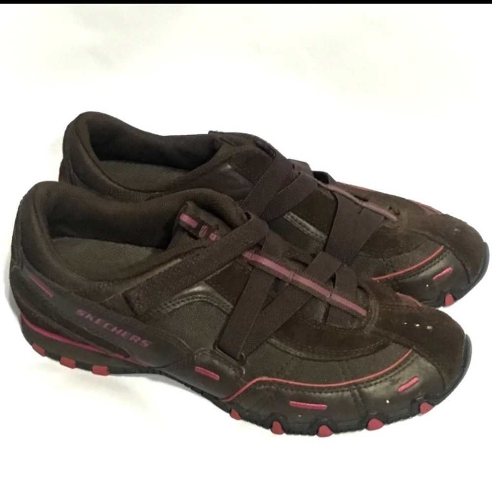 Sketchers Velcro Suede Casual Sneakers